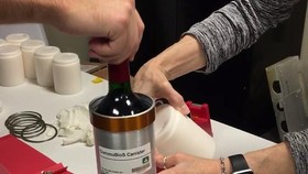 Satu Tahun di Angkasa, Wine Prancis Dikirim Pulang ke Bumi