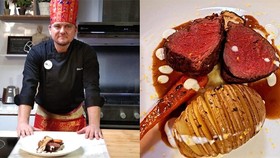 Kreasi Rendang ala Chef Marco di Indonesia Meat Cuisine