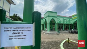 Lonjakan Covid-19, Asrama Haji Semarang Jadi Tempat Isolasi