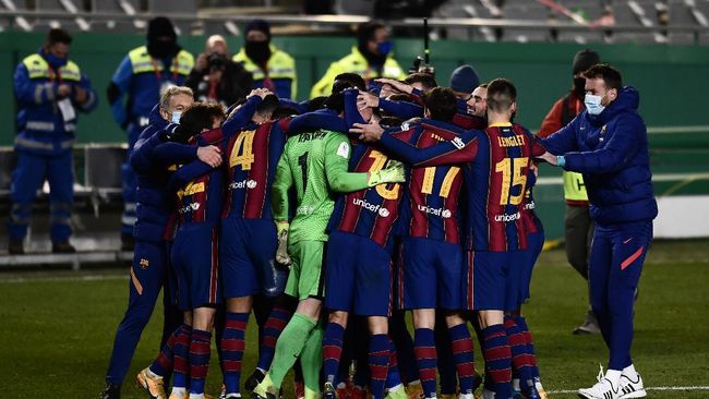 Berikut tiga pemain kunci di balik kesuksesan Barcelona melaju ke final Piala Super Spanyol.