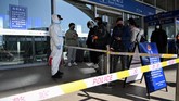 FOTO: Kasus Corona Melonjak, China Lockdown 4 Kota China menerapkan penguncian wilayah atau lockdown terhadap empat kota setelah mencatat lonjakan kasus harian virus corona selama lima bulan terakhir.