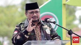 img-title Yaqut: Ada Kelompok Politik Atas Nama NU Mau Pecah Belah Ansor-Banser