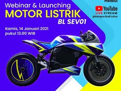 Keren! Motor Listrik Sporty Karya Universitas Budi Luhur Siap Meluncur