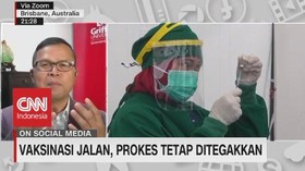 VIDEO: Vaksinasi Jalan, Prokes Tetap Ditegakkan