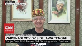 VIDEO: Ini Yang Dirasakan Ganjar Pranowo Usai Divaksin