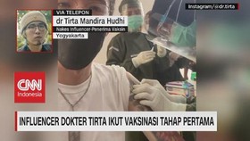 VIDEO: dr. Tirta: Saya Baik-baik Saja Usai Divaksinasi