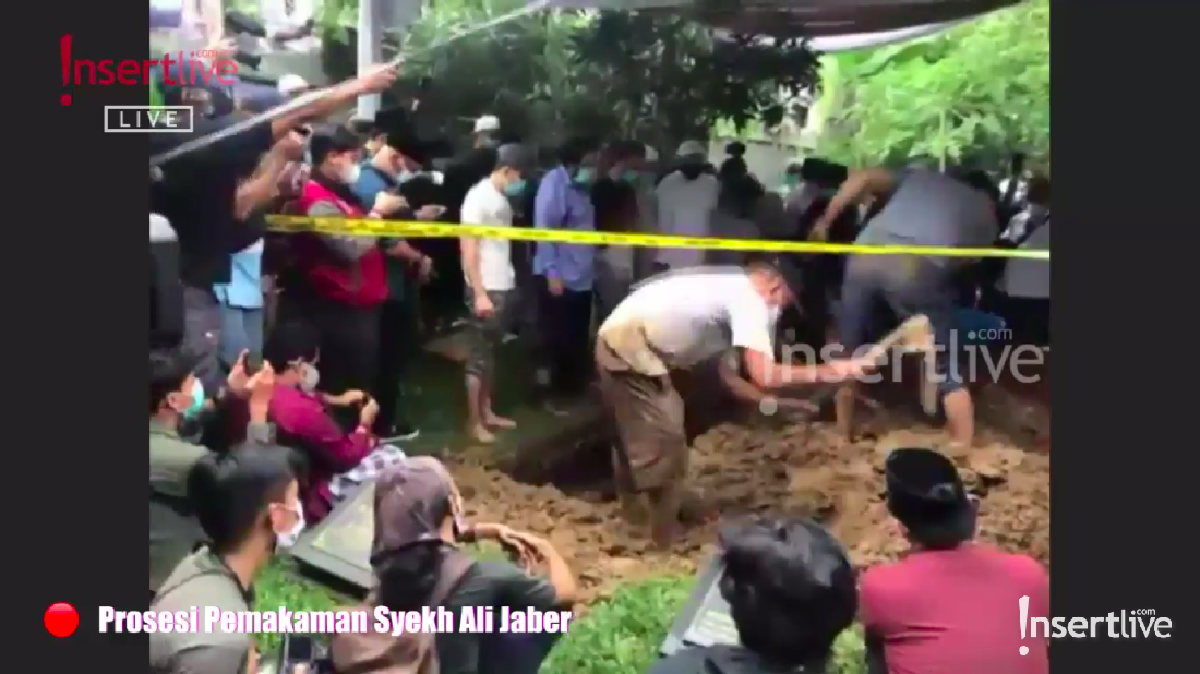 Pemakaman Syekh Ali Jaber