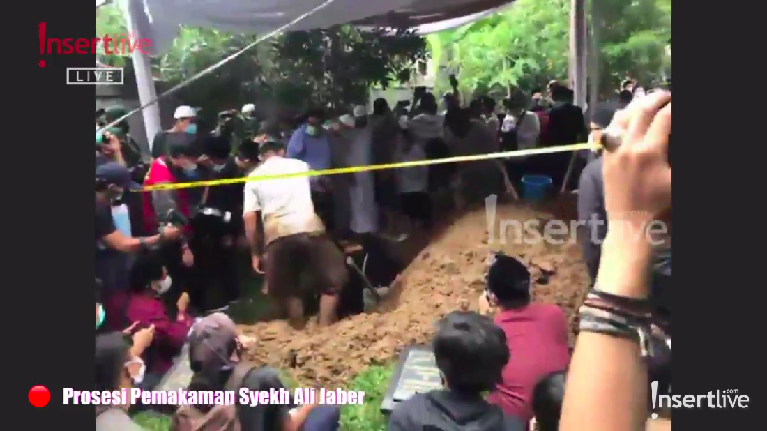 Pemakaman Syekh Ali Jaber Pemakaman Syekh Ali Jaber