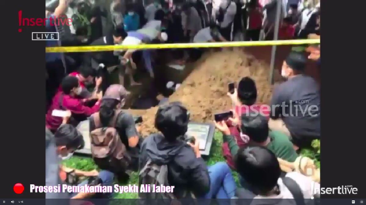 Pemakaman Syekh Ali Jaber
