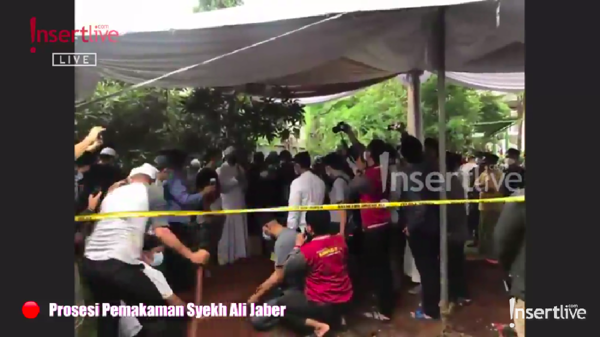 Pemakaman Syekh Ali Jaber