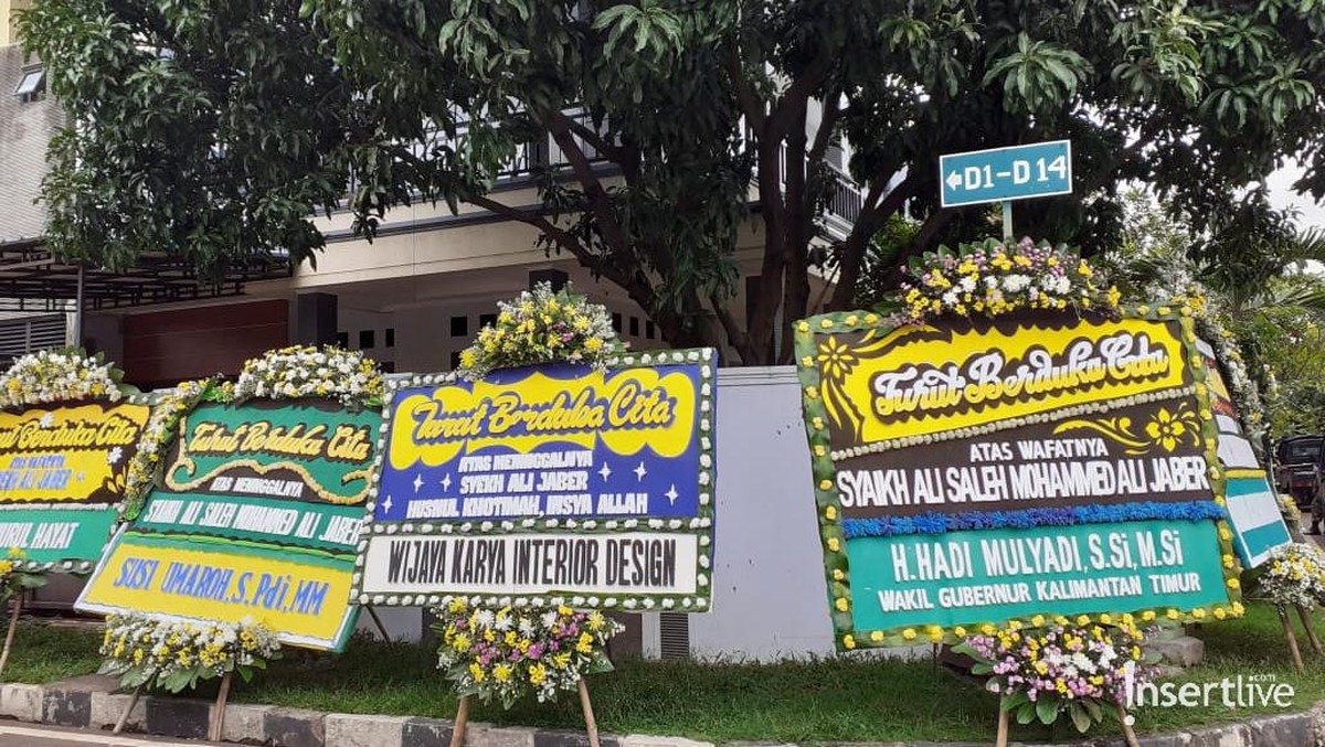 Rumah duka Syekh Ali Jaber