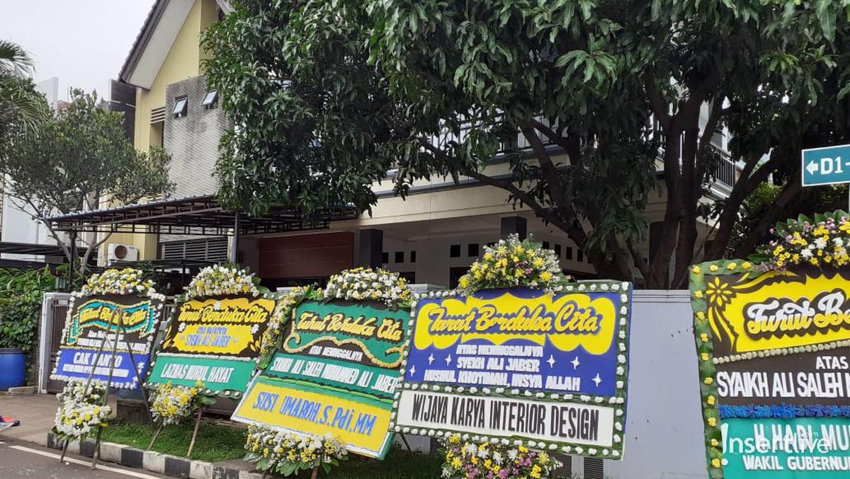 Rumah duka Syekh Ali Jaber