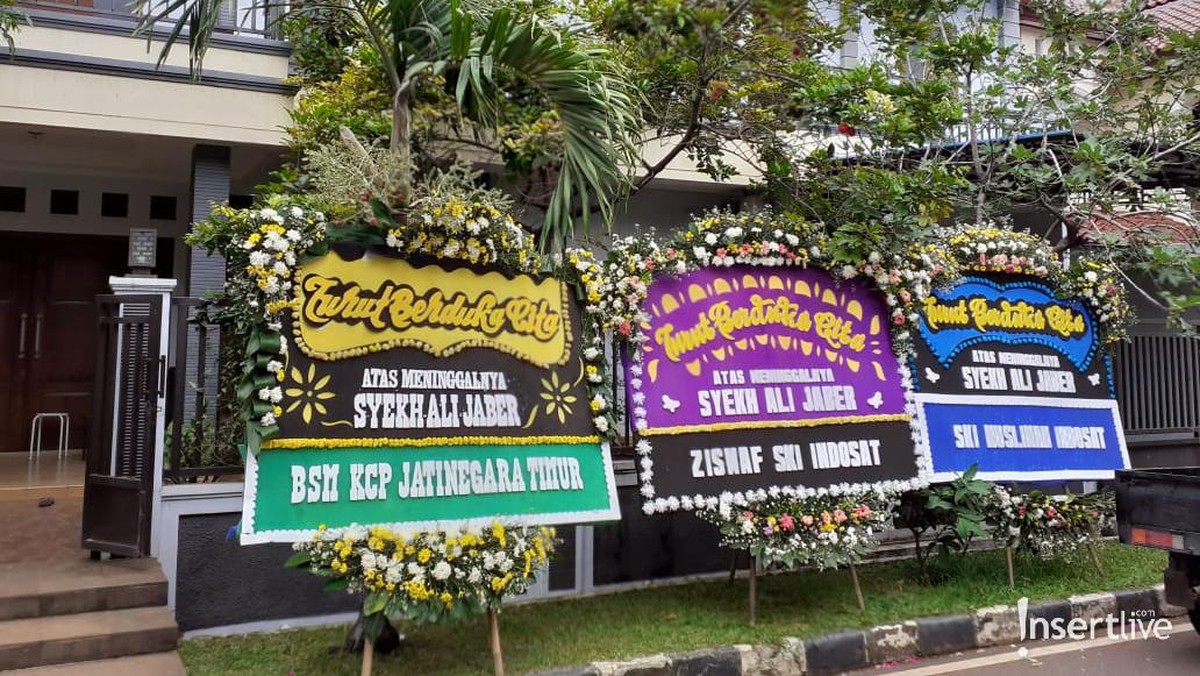 Rumah duka Syekh Ali Jaber