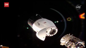 VIDEO: SpaceX Pulang ke Bumi Bawa Anggur