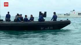 VIDEO: KM Baruna Jaya Mulai Mencari Korban SJ182