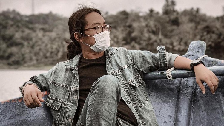 twitter Banu, pria yang berambut gondrong korban begal payudara