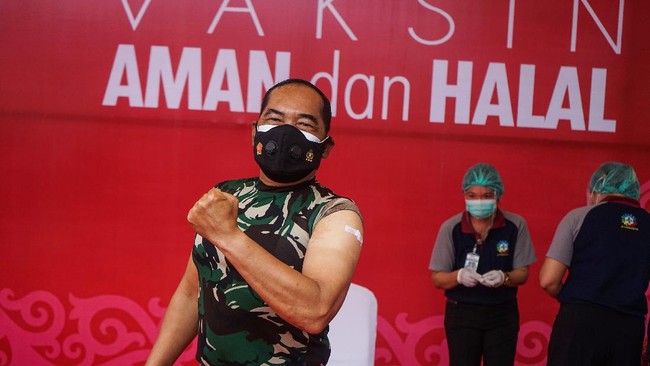 Puluhan ribu prajurit TNI yang akan menjadi vaksinator itu sudah melalui proses sertifikasi.