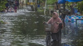 5 Kabupaten/Kota di Kalsel Masih Tergenang Banjir 5-30 Cm