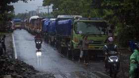 Jembatan Mataraman Putus, Jalan Nasional Kalsel Lumpuh