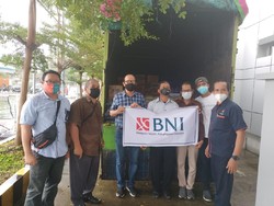 BNI Bantu Korban Gempa Mamuju