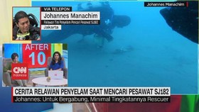 VIDEO: Cerita Relawan Penyelam saat Mencari Pesawat SJ182