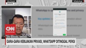 VIDEO: Gara-gara Kebijakan Privasi, Whatsapp Ditinggal Pergi