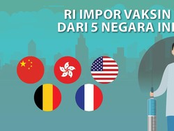 Ini Dia 5 Negara Pemasok Vaksin ke Indonesia