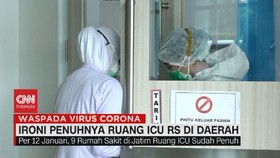 VIDEO: Ironi Penuhnya Ruang ICU RS di Daerah