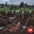 Kuburan Jenazah Covid TPU Srengseng Sawah Tersisa 61 Lubang