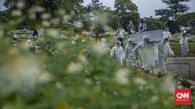 Baru 2 Pekan Dibuka, TPU Covid Srengseng Sawah Sisa 11 Petak
