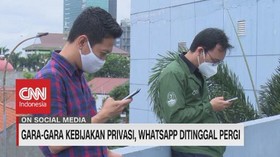 VIDEO: Gara-gara Kebijakan Privasi, Whatsapp Ditinggal Pergi