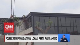 VIDEO: Polsek Mampang Datangi Lokasi Pesta Raffi Ahmad