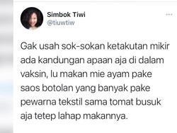 Mak Jleb! Sindiran Viral untuk Penolak Vaksin Ini Bikin Ngakak