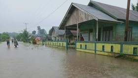 5 Desa di Halmahera Utara Terendam Banjir, Jalan Ambruk
