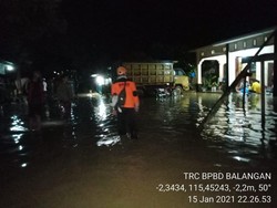 Banjir Kalsel, 3.571 Rumah Terendam di Balangan-11.816 Jiwa Terdampak