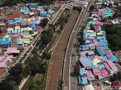 Pengecatan Atap Sekitar Flyover Tapal Kuda Dikritik, Ini Kata Pemkot Jaksel