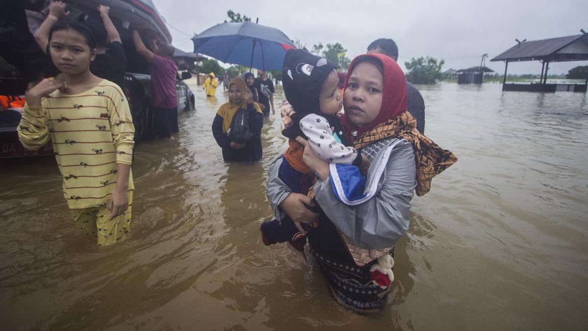 Banjir di Kota Banjarbaru Kalsel, 2.842 Warga Mengungsi