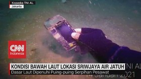 VIDEO: Begini Kondisi Bawah Laut Lokasi SJ182 Jatuh