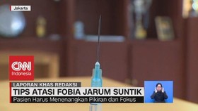 VIDEO: Tips Atasi Fobia Jarum Suntik