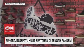 VIDEO: Pengrajin Sepatu Kulit Bertahan di Tengah Pandemi