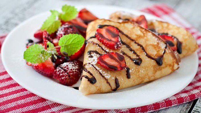 Gak Melulu Cokelat, Pecinta Dessert Harus Coba Resep Cara Membuat Crepes Beragam Rasa Ini