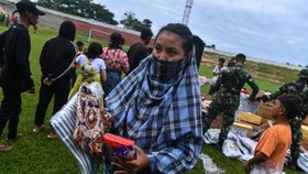 Pengungsi Gempa Mamuju Terserang Penyakit ISPA