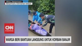 VIDEO: Warga Beri Bantuan Langsung Untuk Korban Banjir