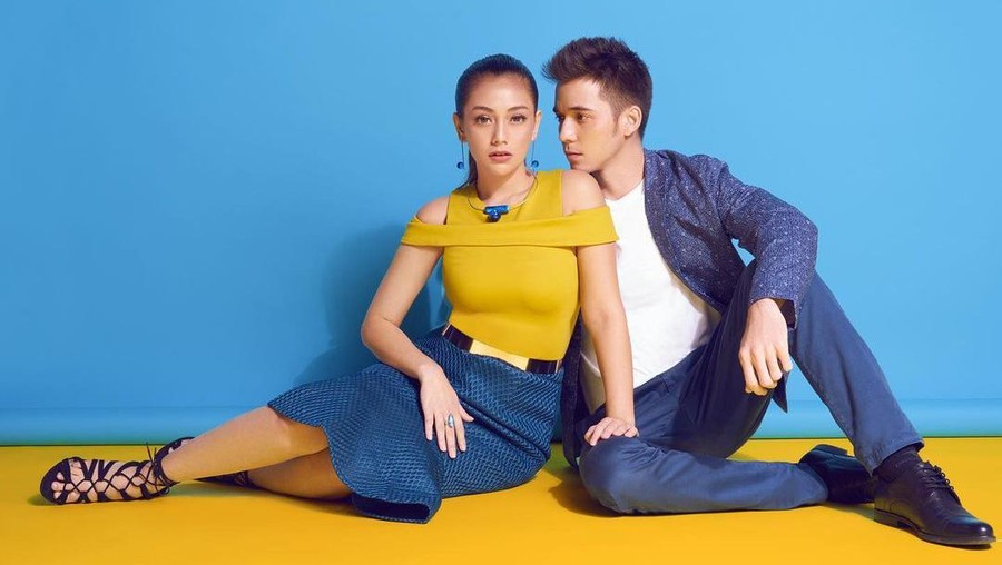 kebersamaan Celine Evangelista dan keluarganya