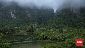 FOTO: Menjamah Hutan Karst Terbesar Ketiga di Dunia