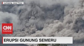 VIDEO: Erupsi Gunung Semeru
