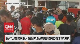 VIDEO: Bantuan Korban Gempa Mamuju Diprotes Warga
