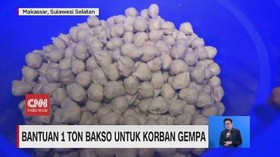 VIDEO: Bantuan 1 Ton Bakso Untuk Korban Gempa