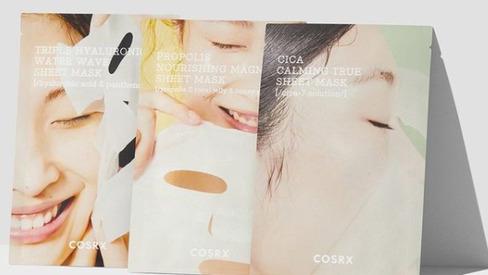 Foto : 3 Sheet Mask Baru dari COSRX/instagram.com/