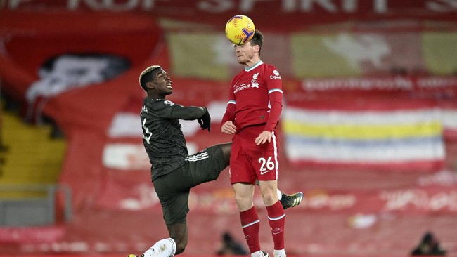 Pelatih Jurgen Klopp mengejek bintang-bintang Manchester United hanya bisa bertahan usai duel di Stadion Anfield, Minggu (17/1).